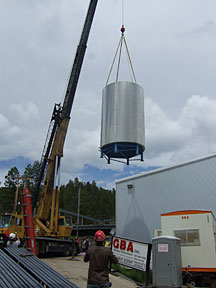 Prairie Berry Winery added new tanks to its Hill City, South Dakota, production facility in 2009