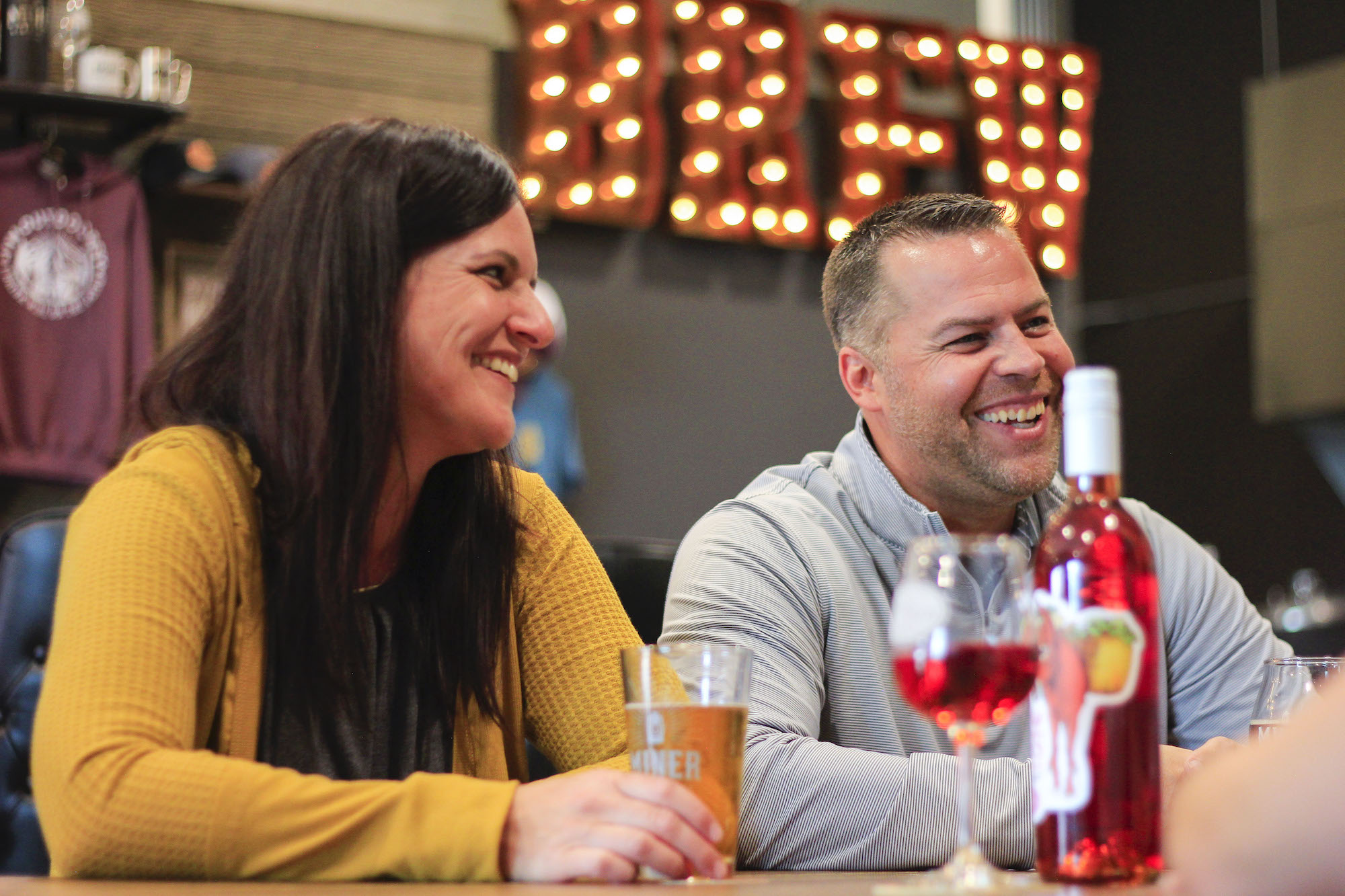 Guests in Sioux Falls, South Dakota, can enjoy Miner Brewing craft beer and Prairie Berry Winery wines at our Taproom located at the Western Mall.